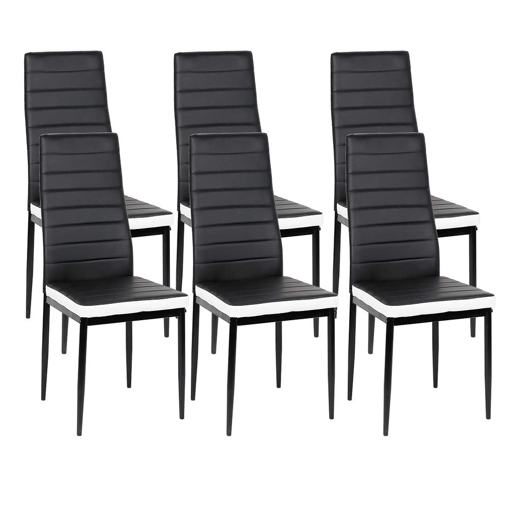 6pcs-schwarz und Weiß