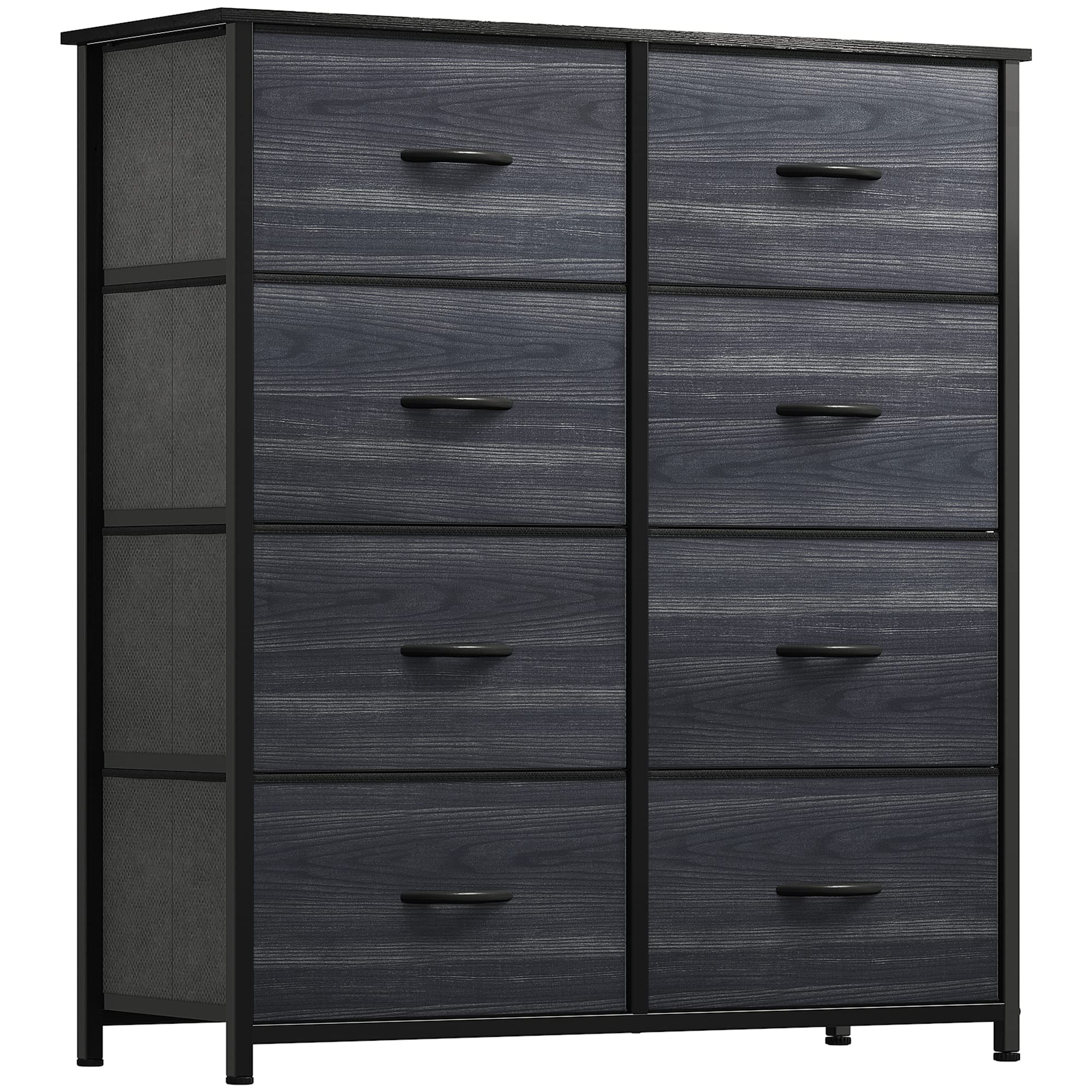 Schwarze Holzmaserung